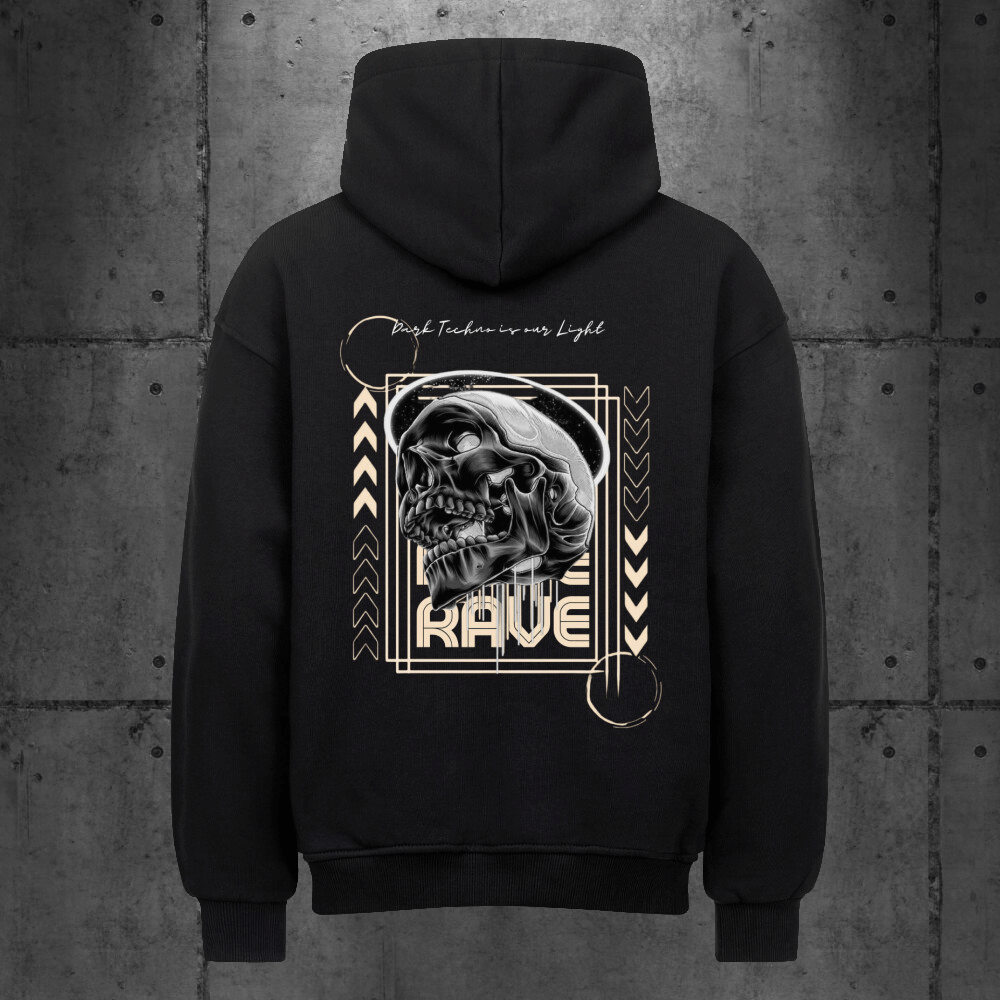 Rave Light Backpatch Hoodie