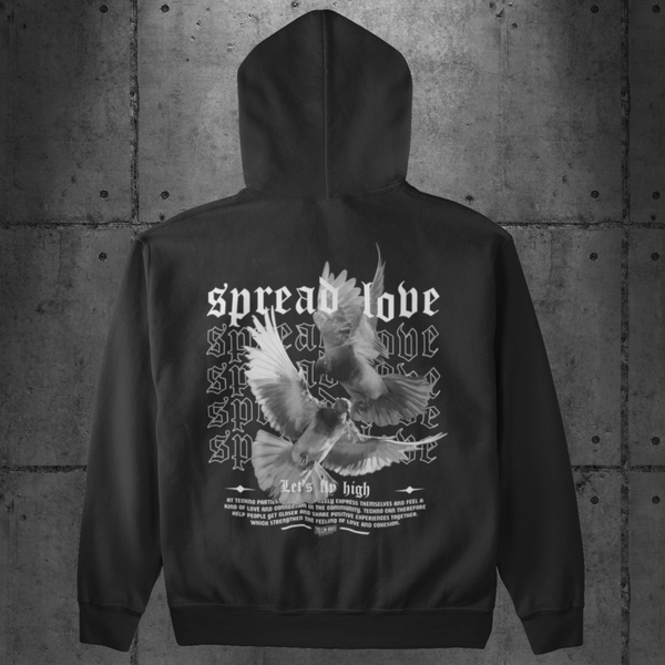 Spread Love Backpatch Hoodie