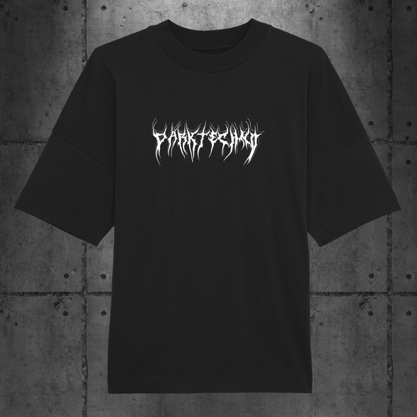 Basic Dark Techno Oversized T-Shirt