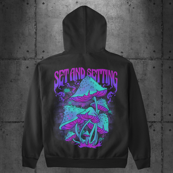 Set And Setting v2 Backpatch Hoodie