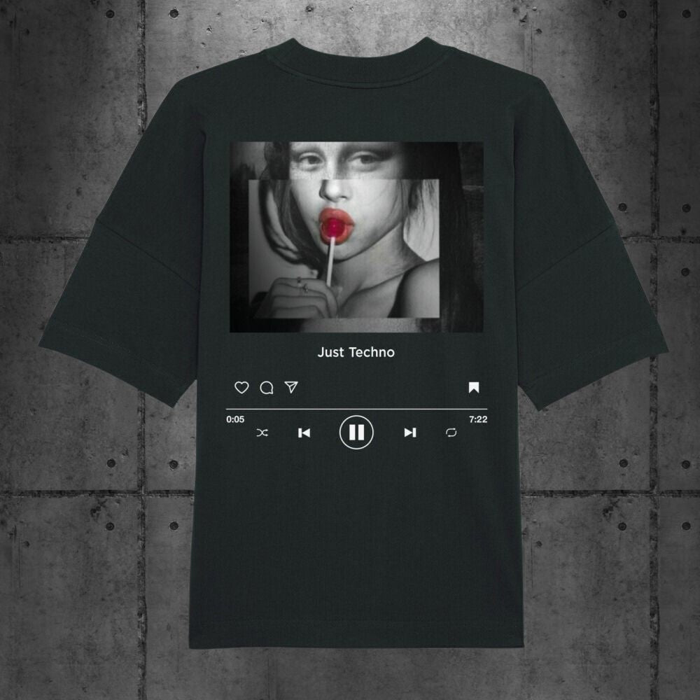 JUST TECHNO V2 OVERSIZED T-SHIRT