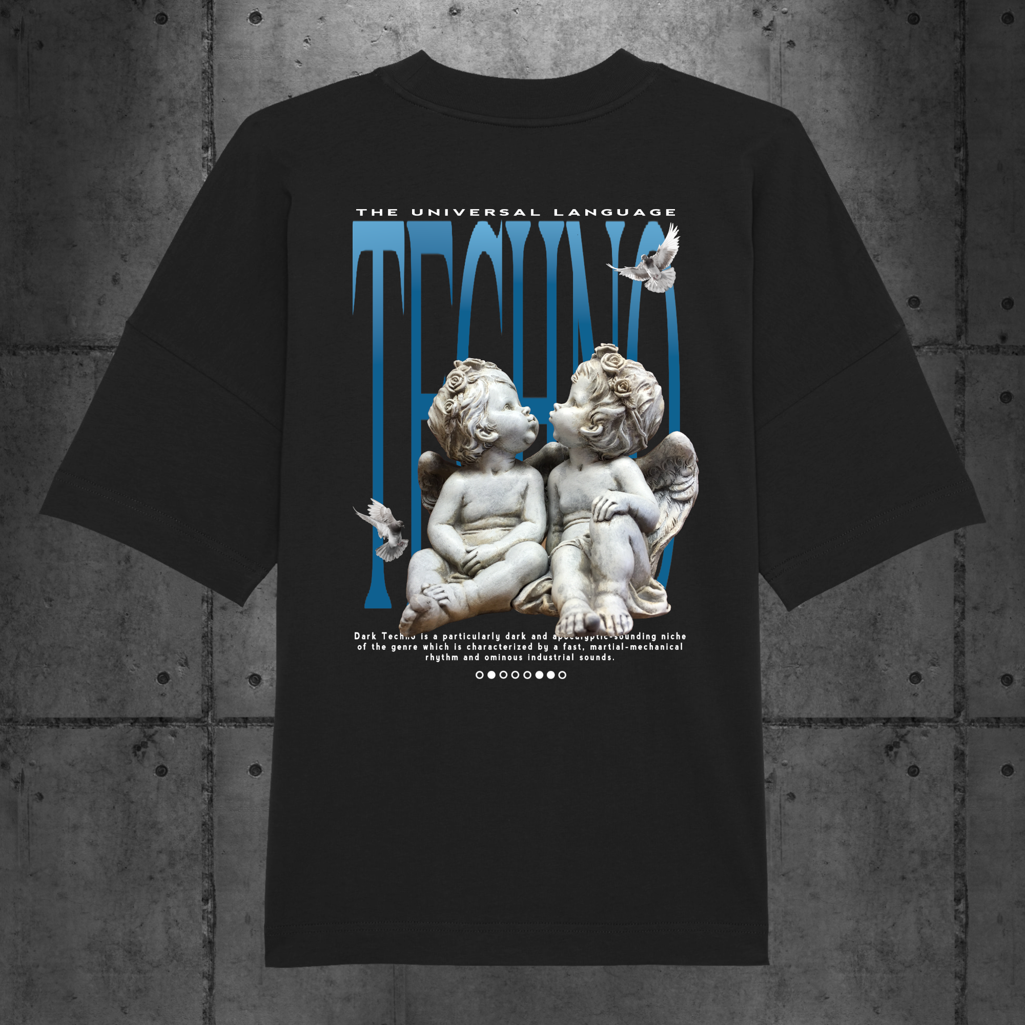 Techno Angels Oversized T-Shirt